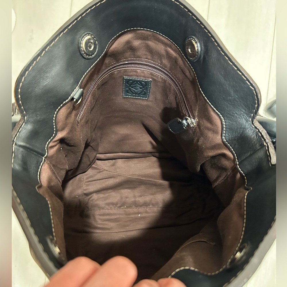 Loewe large leather hobo tote - Picture 9 of 10